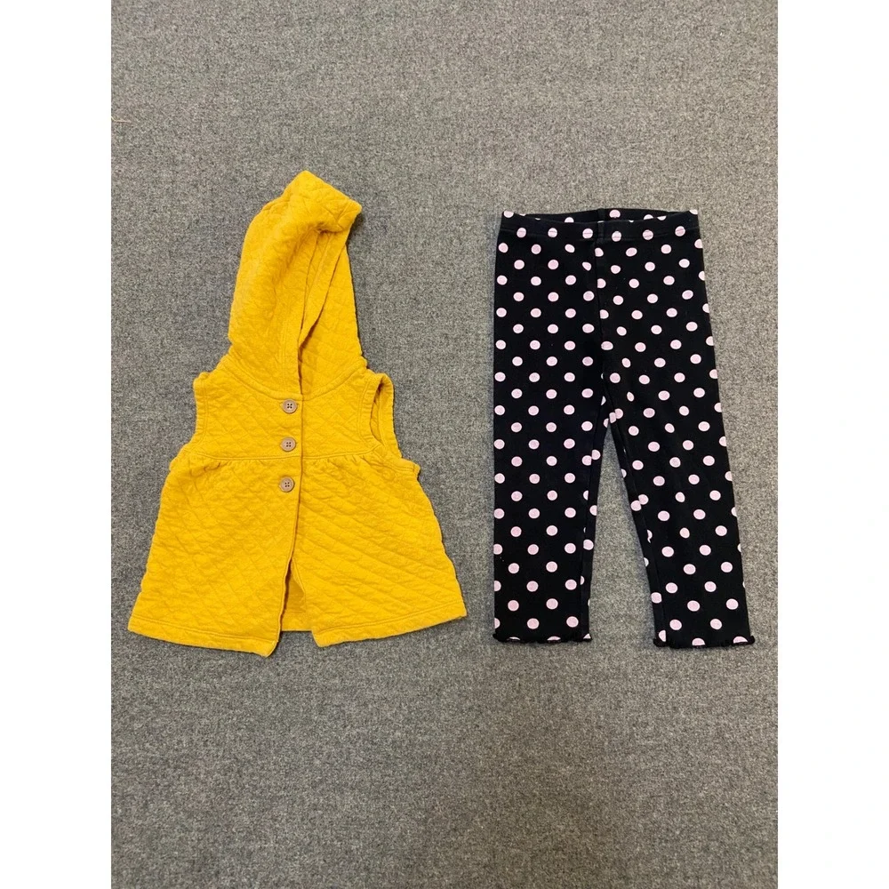 Old Navy Carters Gymboree Toddler Girl 2T 3T Lot 6pc Dress Vest Pants Tops Multi